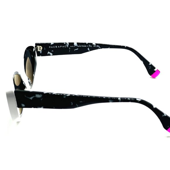 NEW AUTHENTIC FACE A FACE CLONE 1 COL 012 White Women Sunglasses 51mm 20 145 main image 6